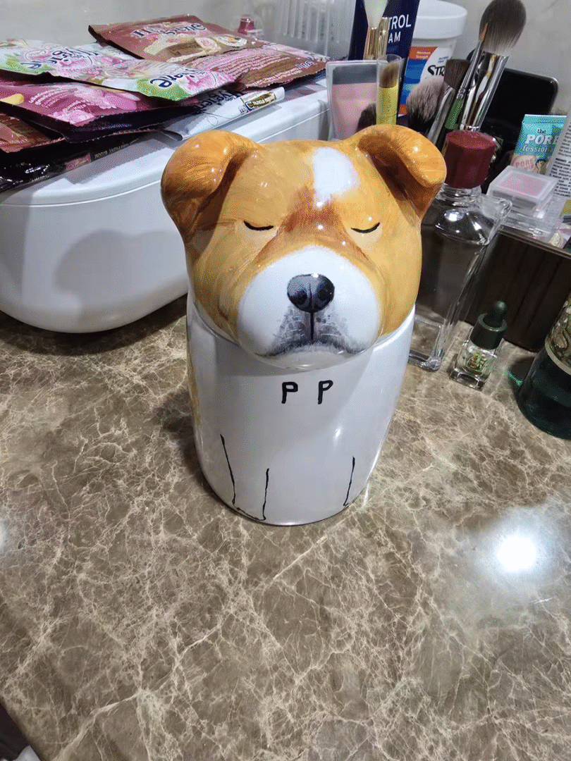 Custom Pet Urns for Dogs​ | Dog Food Can, 3 Sizes photo review