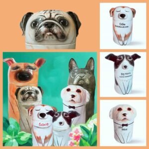 Big-OFF ONLY April, 41+17% OFF: Custom Painted Dog Urn | Dog Food Can, 3 Sizes