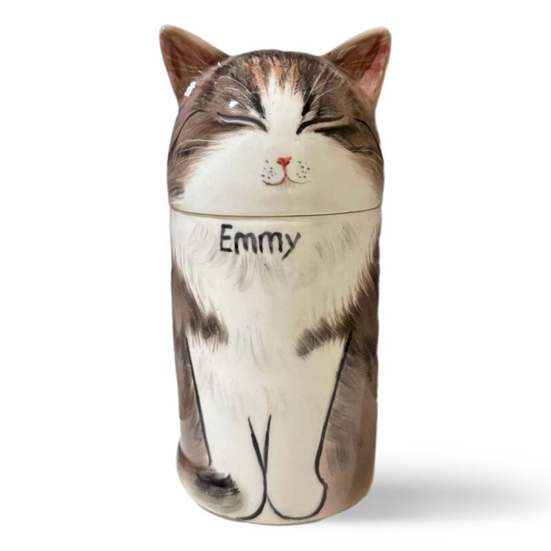 Small size，cat within 15kg，Custom Painted Ceramic Cat. Suitable for medium & small sized cats. Siamese、Oriental Shorthair、Devon Rex、Japanese Bobtail、Bombay、British Shorthair、American Shorthair、Russian Blue、Bombay、Siamese - Image 10