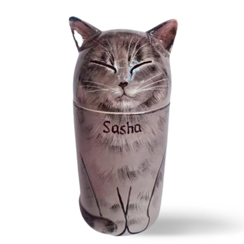 Small size，cat within 15kg，Custom Painted Ceramic Cat. Suitable for medium & small sized cats. Siamese、Oriental Shorthair、Devon Rex、Japanese Bobtail、Bombay、British Shorthair、American Shorthair、Russian Blue、Bombay、Siamese - Image 8