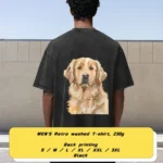 MEN'S Retro washed T-shirt 230g