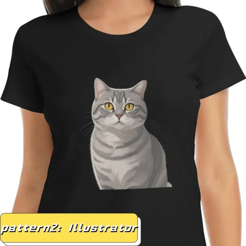 Pet Portrait Custom T-Shirt | Women's Customizable Tee | Men's  Personlized Tshirt - Image 8