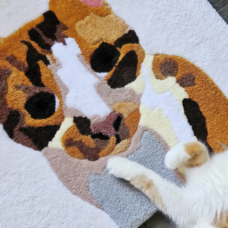 Custom Pet Portrait Rug,Pet Portrait tapestry - Image 7