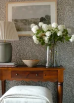 Craflzy-Snowball-Hydrangea-20250525-02 Faux White Hydrangea,Faux Hydrangea Stems