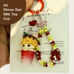 A6 Dimoo Red Milk Tea Cup