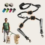 Hands-Free Double Dog Leash main