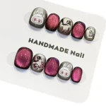 labubu Press-on nails4 labubu nails,labubu nail art,labubu Press-on nails