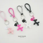 16 COLORS, Balloon Dog Keyring, Balloon Dog keychain 16 COLORS, Balloon Dog Keyring, Balloon Dog keychain 1