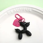 16 COLORS, Balloon Dog Keyring, Balloon Dog keychain6 16 COLORS, Balloon Dog Keyring, Balloon Dog keychain 1