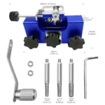 Chain Saw Sharpeners – portable, electric grinding tool for quick 3-5 second sharpening. 30° angle, durable stainless steel + alloy, versatile for all chains. Easy to use outdoors.