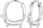 Crafted with S925 silver—high-quality, durable, and safe for sensitive ears. 2 styles: minimalist studs (everyday subtlety) & playful hoops (conversation-starting swing). Lightweight (≈6g each)—comfortable for all-day wear, no ear strain. Sold individually—mix/match for asymmetric style or pick your favorite.