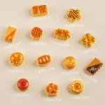 Dimsum Keychain, Mini Dimsum Toy, Pack of 10 3 Dimsum Keychain, Mini Dimsum Toy, Pack of 10