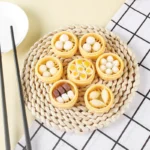 Dimsum Keychain, Mini Dimsum Toy, Pack of 10 5 Dimsum Keychain, Mini Dimsum Toy, Pack of 10