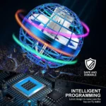 Flying Orb Ball Toy – Hand-controlled boomerang with RGB lights, USB charging, durable design. Cool gift for 6+ year olds (indoor/outdoor play).