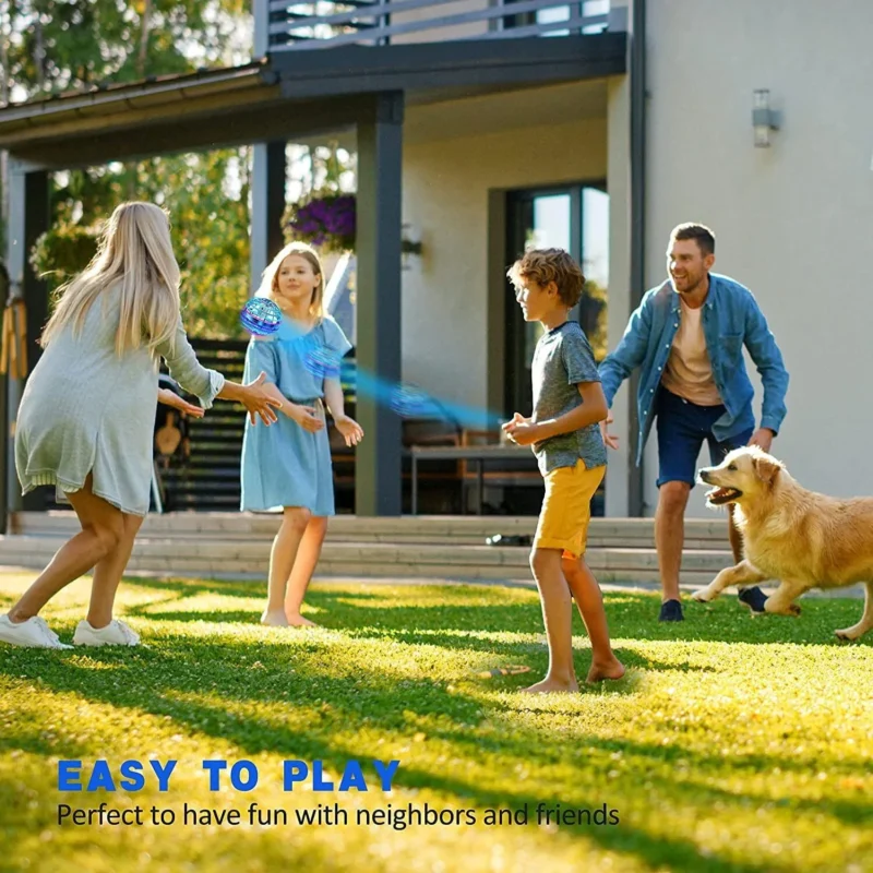 Flying Orb Ball Toy – Hand-controlled boomerang with RGB lights, USB charging, durable design. Cool gift for 6+ year olds (indoor/outdoor play).