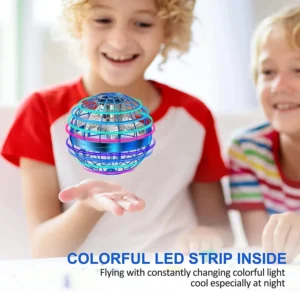 Flying Orb Ball Toy – Hand-controlled boomerang with RGB lights, USB charging, durable design. Cool gift for 6+ year olds (indoor/outdoor play).
