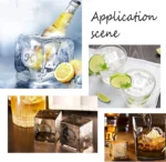 Ice Stamp Custom Ice Cube Stamper​ 0.5 3.0Inch