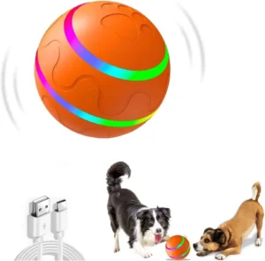 Interactive Dog Toys​ Dog Ball, Durable Motion Activated Automatic Rolling Ball Toys for/Small/Medium/Large Dogs