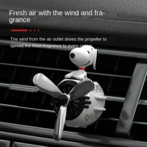Leather-Car-Air-Freshener​New-Car-Scent-Air-Freshener​Snoopy-Car-Air-Freshener​-