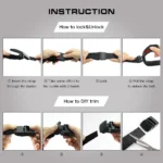 Leather Ratchet Belt for men – adjustable 110-130cm, hole-free buckle, premium leather. Easy to customize, stylish for all occasions, in a luxury gift box.