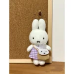Purple plaid skirt Miffy +US$5.00
