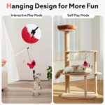 craflzy, flapping bird cat toy,bird cat toy that flaps wings​