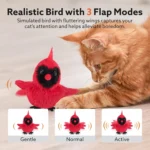 craflzy, flapping bird cat toy,bird cat toy that flaps wings​