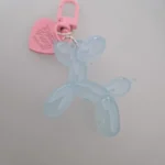 New-16 COLORS, Balloon Dog Keyring, Balloon Dog keychain​,Cute Puppy Keychains, Bag Pendants, Accessories for Backpack, Handbag, Car Keys photo review