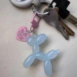 New-16 COLORS, Balloon Dog Keyring, Balloon Dog keychain​,Cute Puppy Keychains, Bag Pendants, Accessories for Backpack, Handbag, Car Keys photo review
