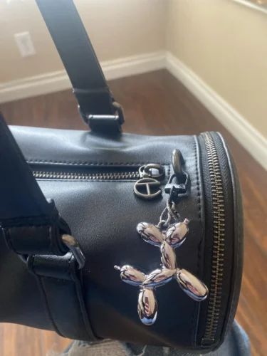 New-16 COLORS, Balloon Dog Keyring, Balloon Dog keychain​,Cute Puppy Keychains, Bag Pendants, Accessories for Backpack, Handbag, Car Keys photo review