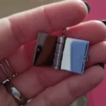 Locket Book Necklace​,Book Charm Necklace​, Book Necklace​, Custom Book Necklace​ photo review