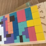 Montessori Wooden Toys​,Montessori Wooden Tetris - Educational Fun Toy photo review