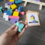 Montessori Wooden Toys​,Montessori Wooden Tetris - Educational Fun Toy photo review