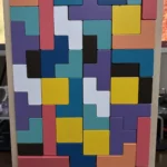 Montessori Wooden Toys​,Montessori Wooden Tetris - Educational Fun Toy photo review