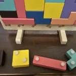 Montessori Wooden Toys​,Montessori Wooden Tetris - Educational Fun Toy photo review