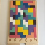 Montessori Wooden Toys​,Montessori Wooden Tetris - Educational Fun Toy photo review