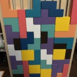 Montessori Wooden Toys​,Montessori Wooden Tetris - Educational Fun Toy photo review