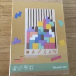 Montessori Wooden Toys​,Montessori Wooden Tetris - Educational Fun Toy photo review