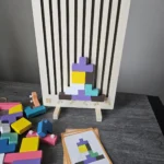 Montessori Wooden Toys​,Montessori Wooden Tetris - Educational Fun Toy photo review