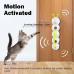 craflzy smart caterpillar cat toy, Smart Motion Cat Toy With Worm Design 4 craflzy smart caterpillar cat toy, Smart Motion Cat Toy With Worm Design