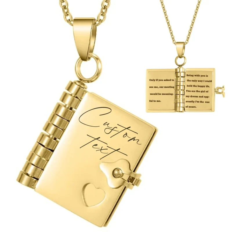 custom-book-necklace​