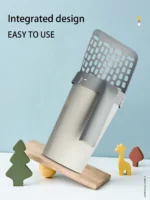 integrated cat litter scoop​,cat litter scoop with bag​ 3