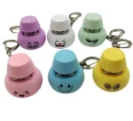 Keyboard Keychain (6PCS) — mini mechanical clicker toys for stress relief. Durable, portable, colorful—ideal for adults, great as gifts.