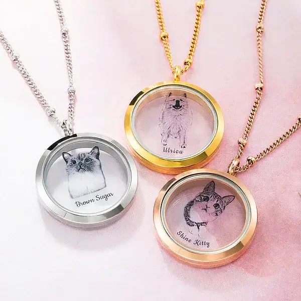 Pet Fur Keepsake Necklace07